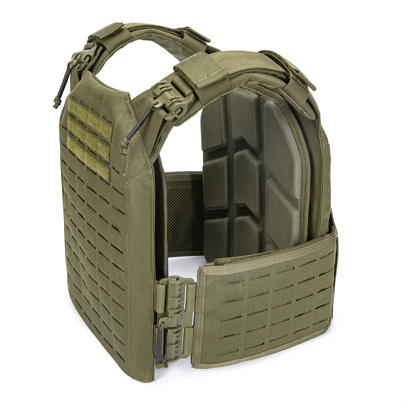 SABADO Plate Carrier Almofada Respirável Colete Tático Preto Air Mesh Padfor 