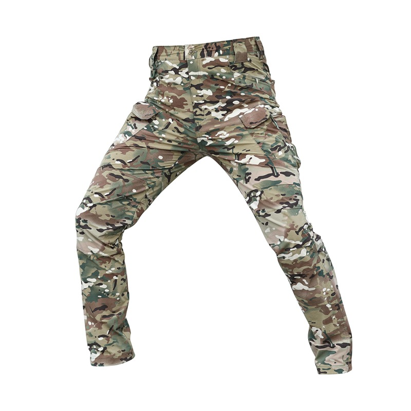 Calça tática leve masculina de secagem rápida SABADO Calça cargo militar casual à prova d'água para uso externo