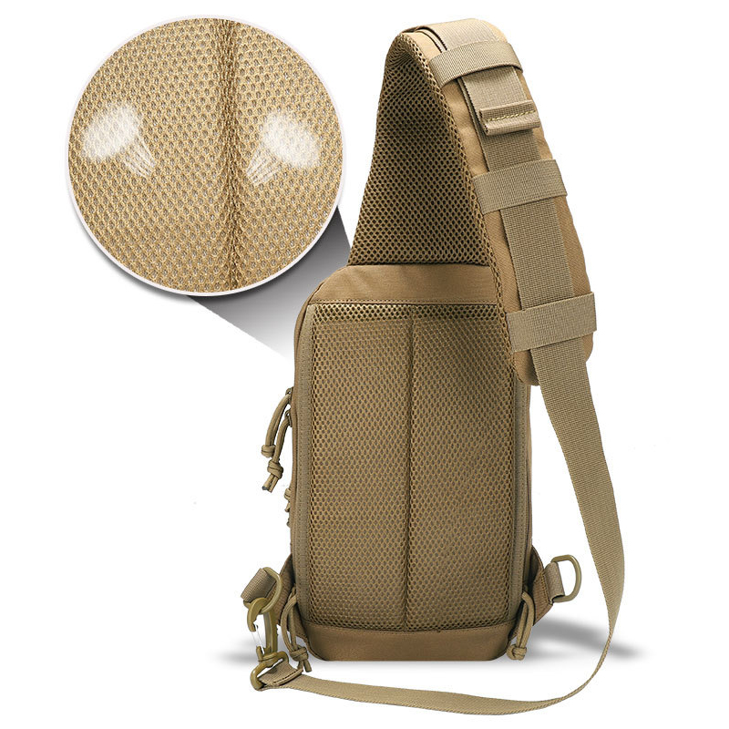 SABADO Camping Caminhadas Homens Crossbody Molle Ombro Tático Sling Peito Pacote Crossbody Bag