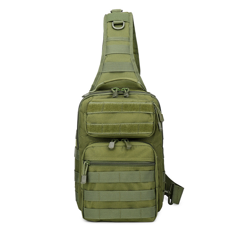 SABADO Outdoor Molle Militar Chest Sling Bags Travel Camouflage Tactical Crossbody Chest Bag