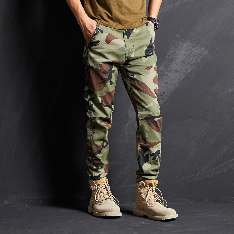 SABADO Camo Joggers Masculino Calça Militar do Exército Calça Cargo