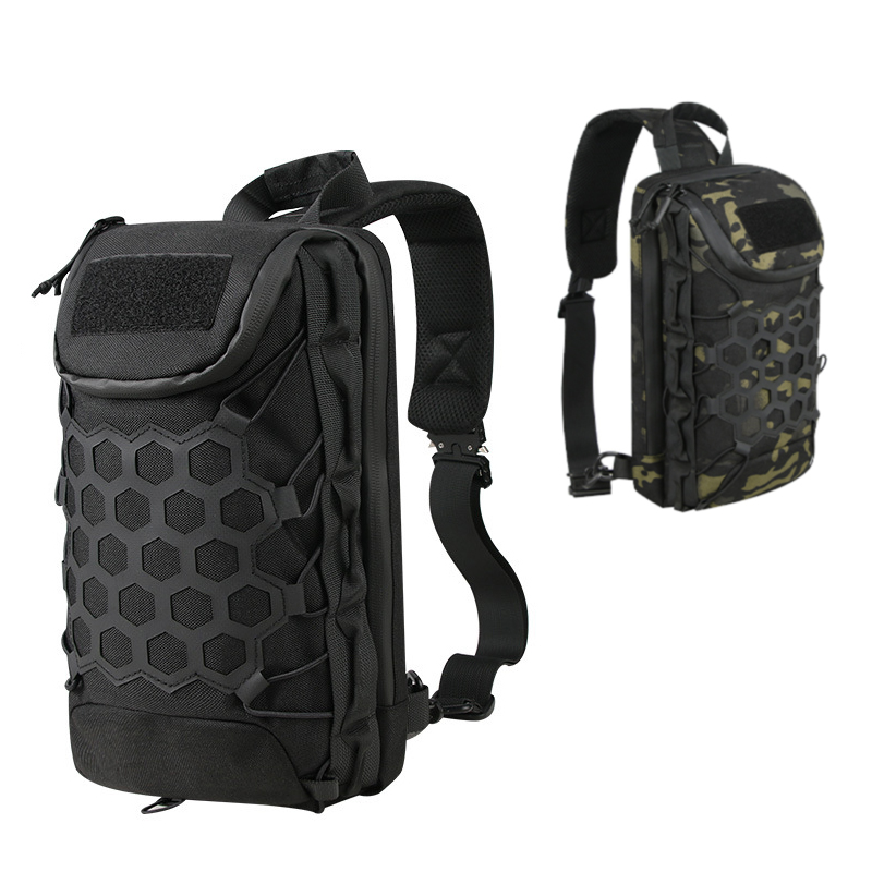 SABADO Men Sling Caminhada no peito Mochila Tática Bolsa Corporal Transversal