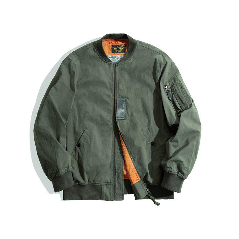 SABADO Casual grosso MA-1 Jaqueta militar masculina Flight Bomber