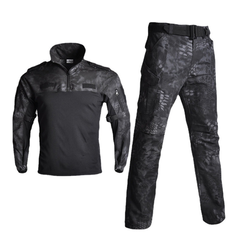 Sabado personalizado masculino segurança swat multicam força aérea exército tático camuflagem terno uniforme