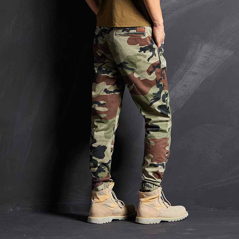 SABADO Camo Joggers Masculino Calça Militar do Exército Calça Cargo