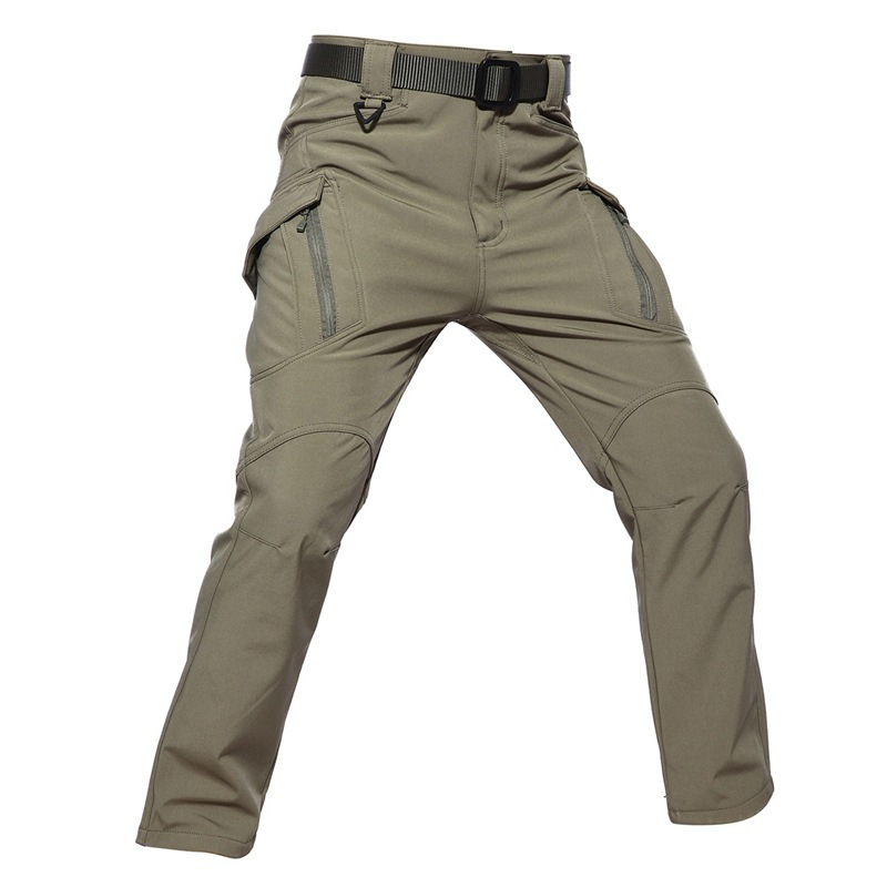 SABADO Calça de Lã Tática Masculina Cargo Softshell