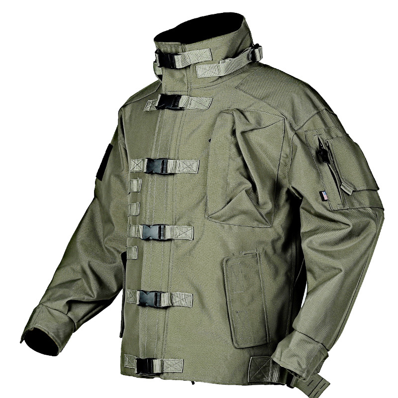 Jaquetas masculinas com capuz SABADO Tactical Combat Bomber