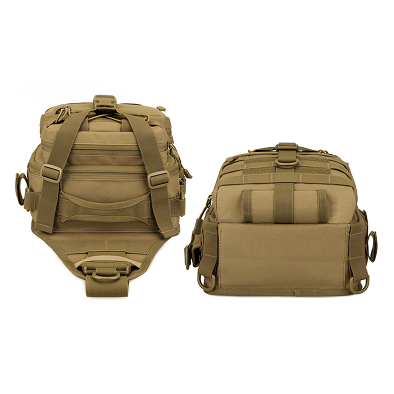 SABADO Ao Ar Livre Grande Capacidade Ajustável Ombro Crossbody Camping Molle Tactical Sling Peito Bolsa