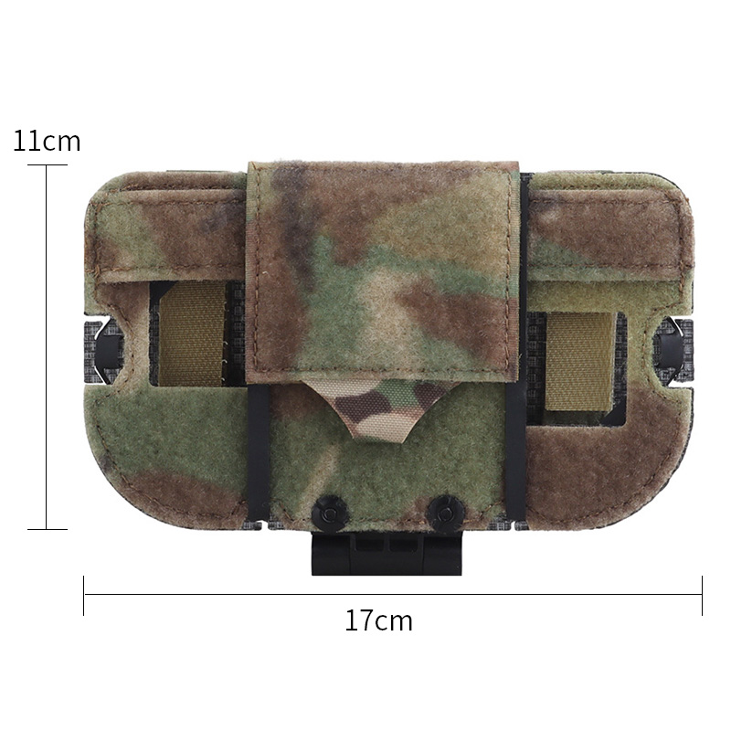 SABADO Outdoor Universal Tactical Chest Rig Bolsa Titular Dobrável Almofada de Navegação Telefone para Equipamento Tático