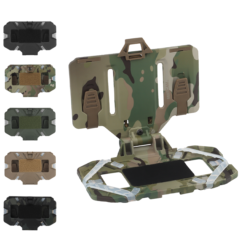 Sabado tático airsoft telefone mapa placa transportadora colete tático equipamento peito militar molle placa de navegação dobrável