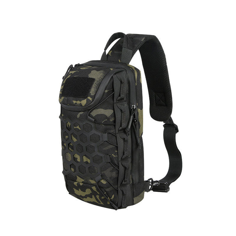 SABADO Men Sling Caminhada no peito Mochila Tática Bolsa Corporal Transversal