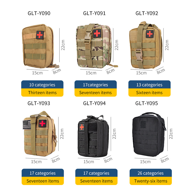 SABADO Kit de Sobrevivência de Emergência e Kit de Primeiros Socorros Equipamento de Sobrevivência Profissional SOS Ferramenta de Emergência com Bolsa Molle