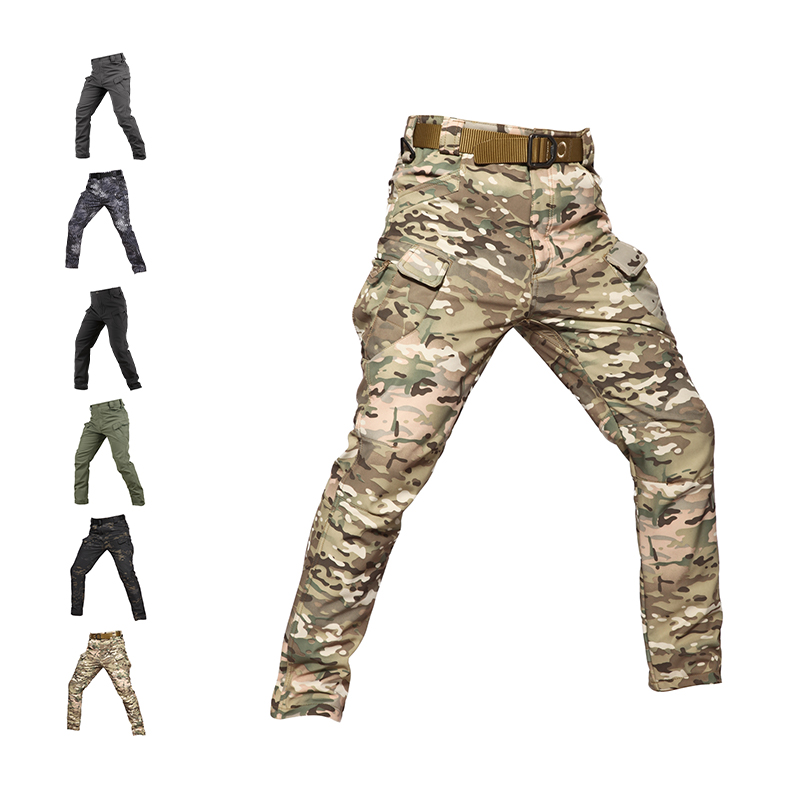 SABADO Calça militar masculina Panton Tactico, calça militar ripstop cargo, calça tática para homens