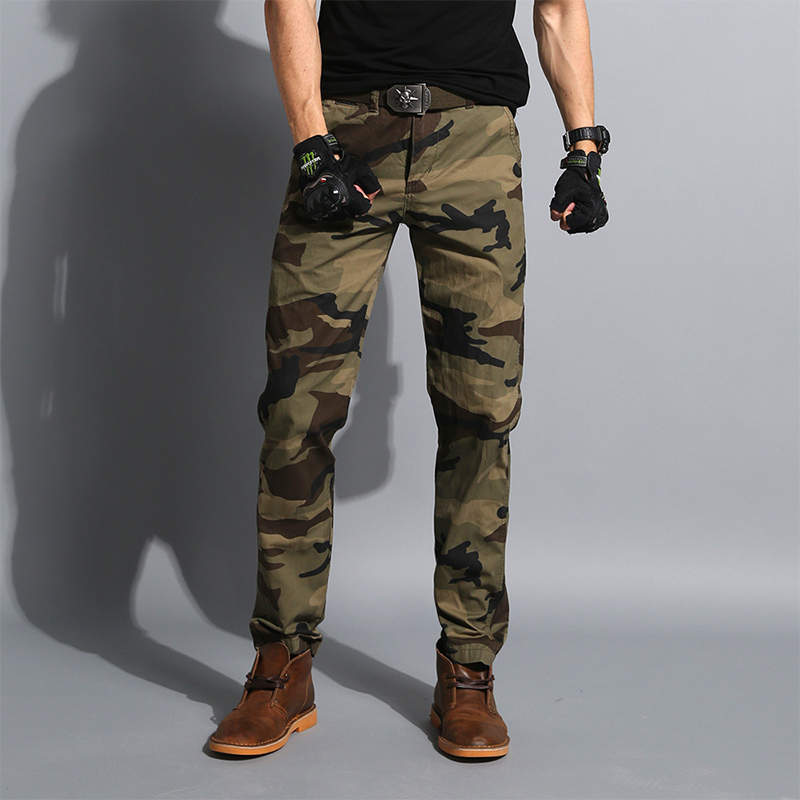 SABADO Camo Joggers Masculino Calça Militar do Exército Calça Cargo