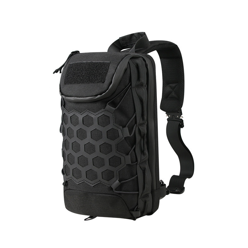 SABADO Men Sling Caminhada no peito Mochila Tática Bolsa Corporal Transversal