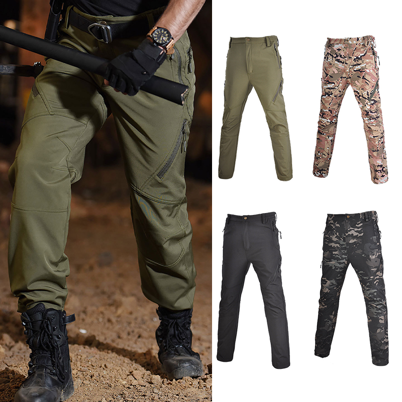 SABADO Outdoor Military Quick Dry Plus Size Camo Caminhadas Cinza Calças de camuflagem tática do exército